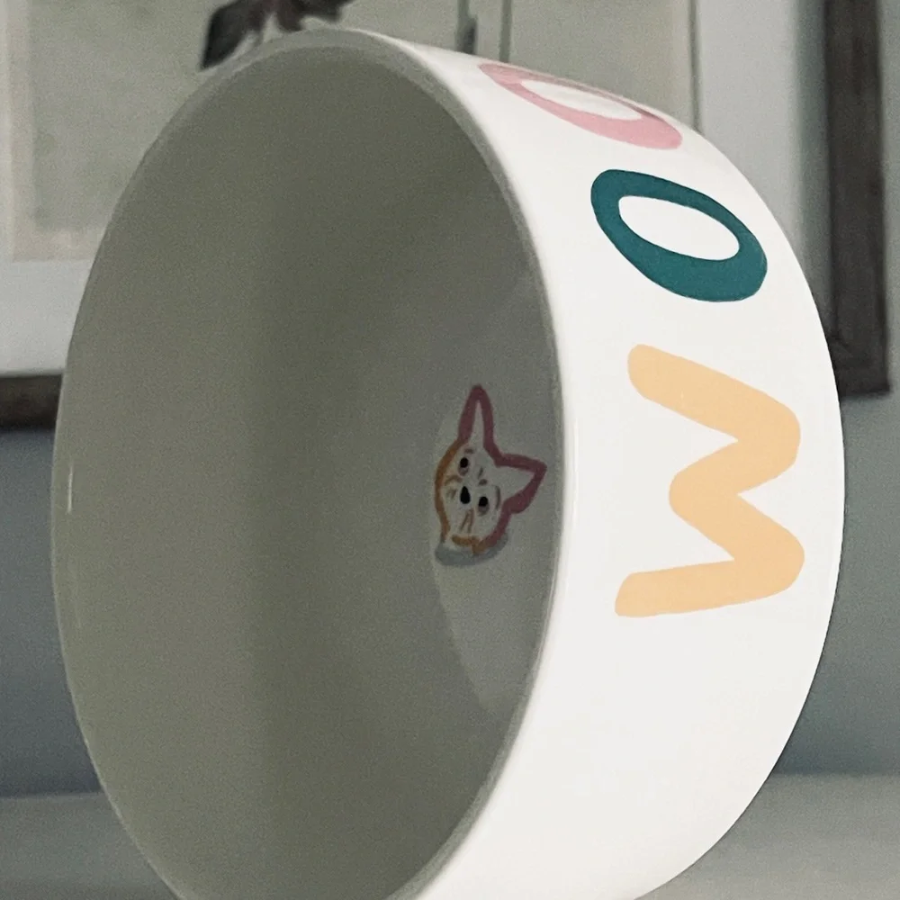 PetShop by Fringe Studio, Double Sided Large Woof Pet Bowl